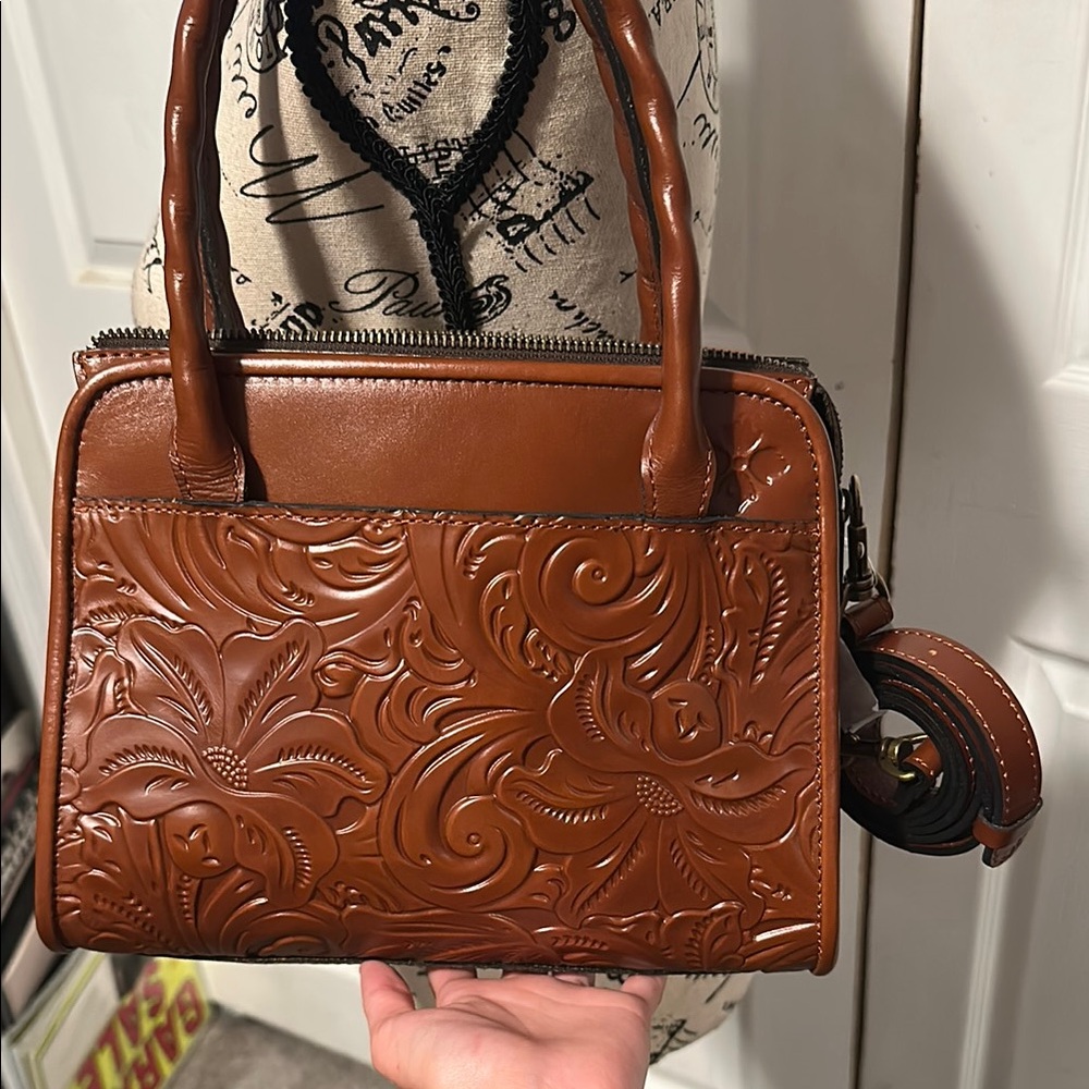 Patricia Nash Paris Satchel Bag in "Florence" - Picture 2 of 11